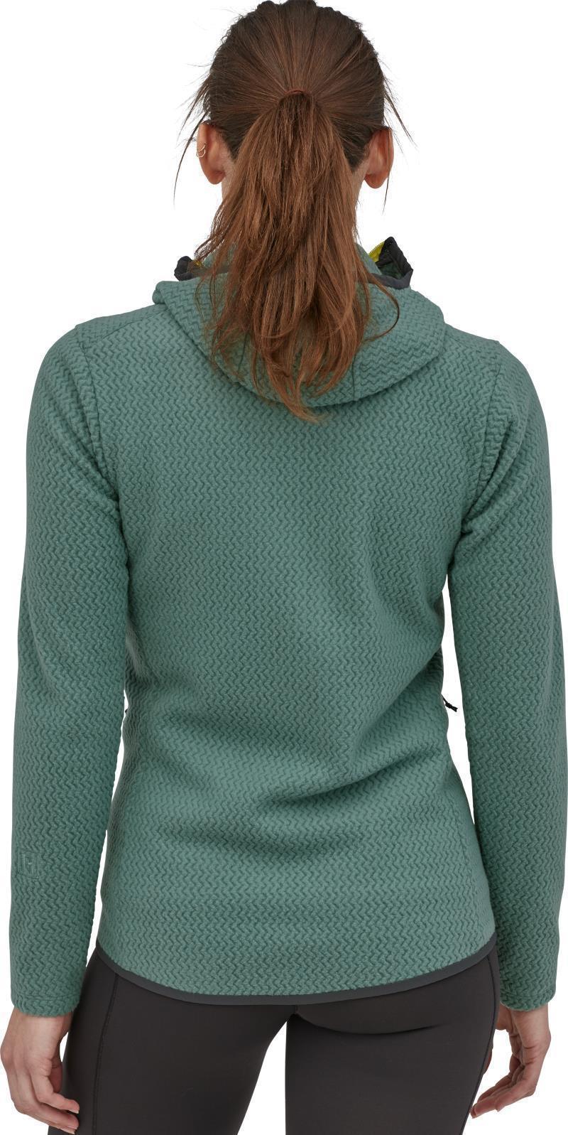R1 Air Full Zip Hoody - Womens - Regen Green 3