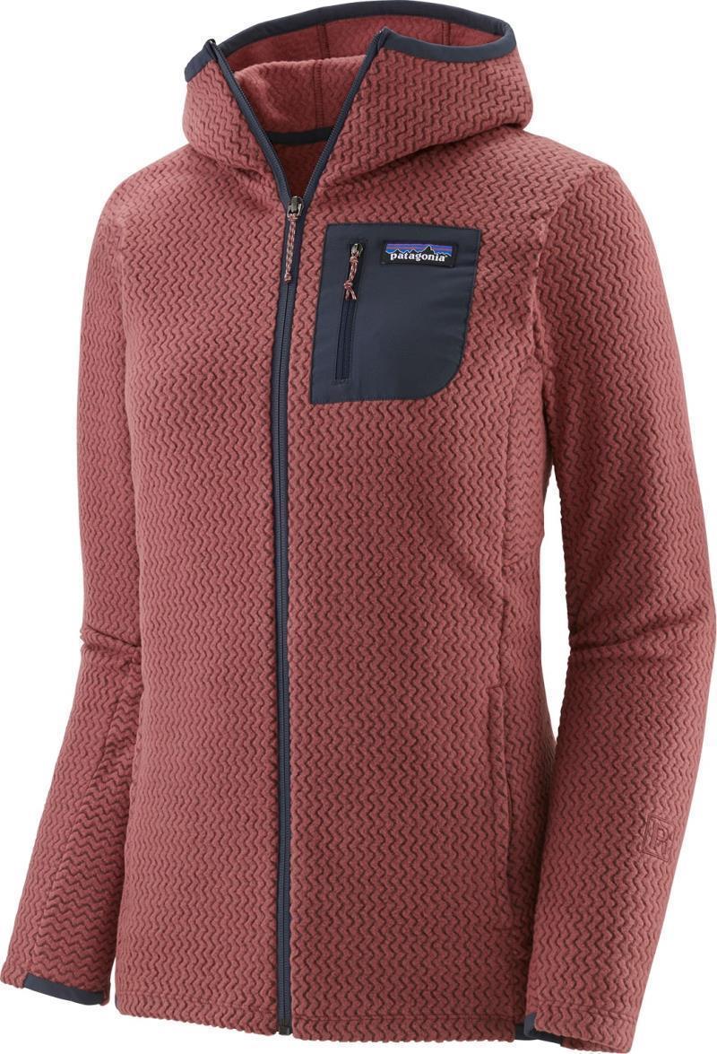 R1 Air Full Zip Hoody - Womens - Rosehip 1