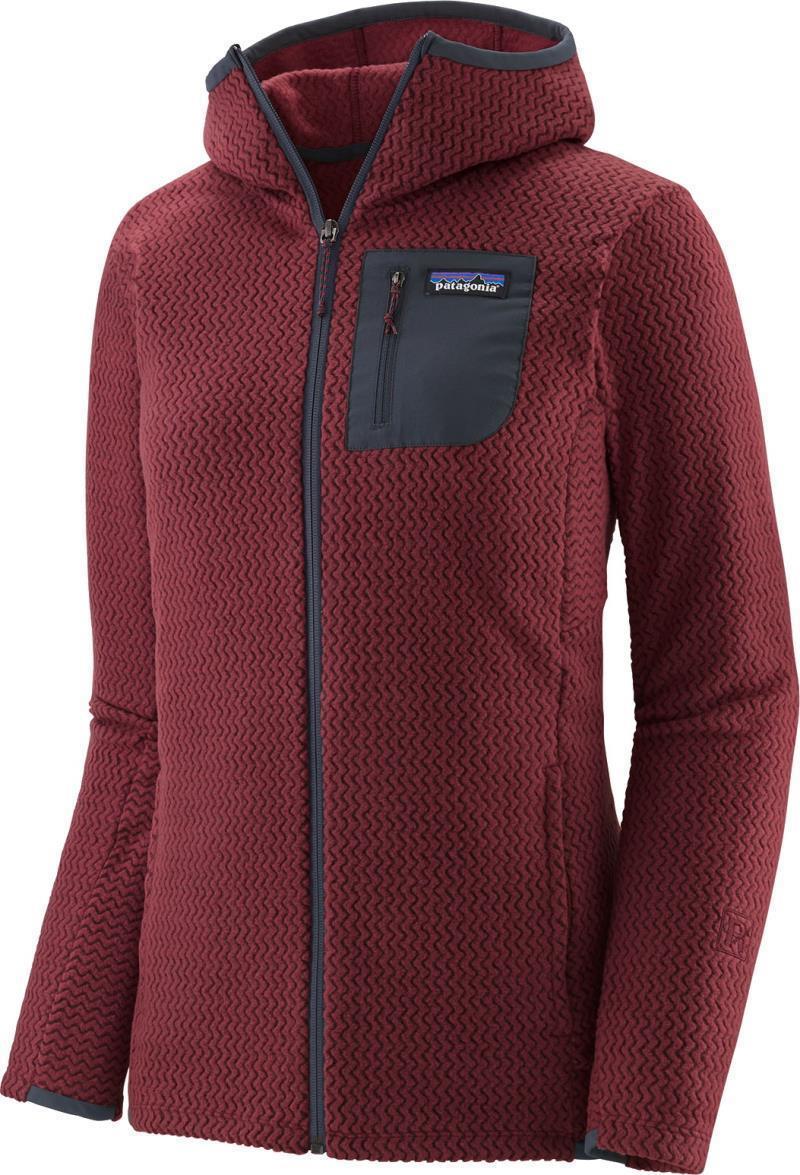 R1 Air Full Zip Hoody - Womens - Sequoia Red 1