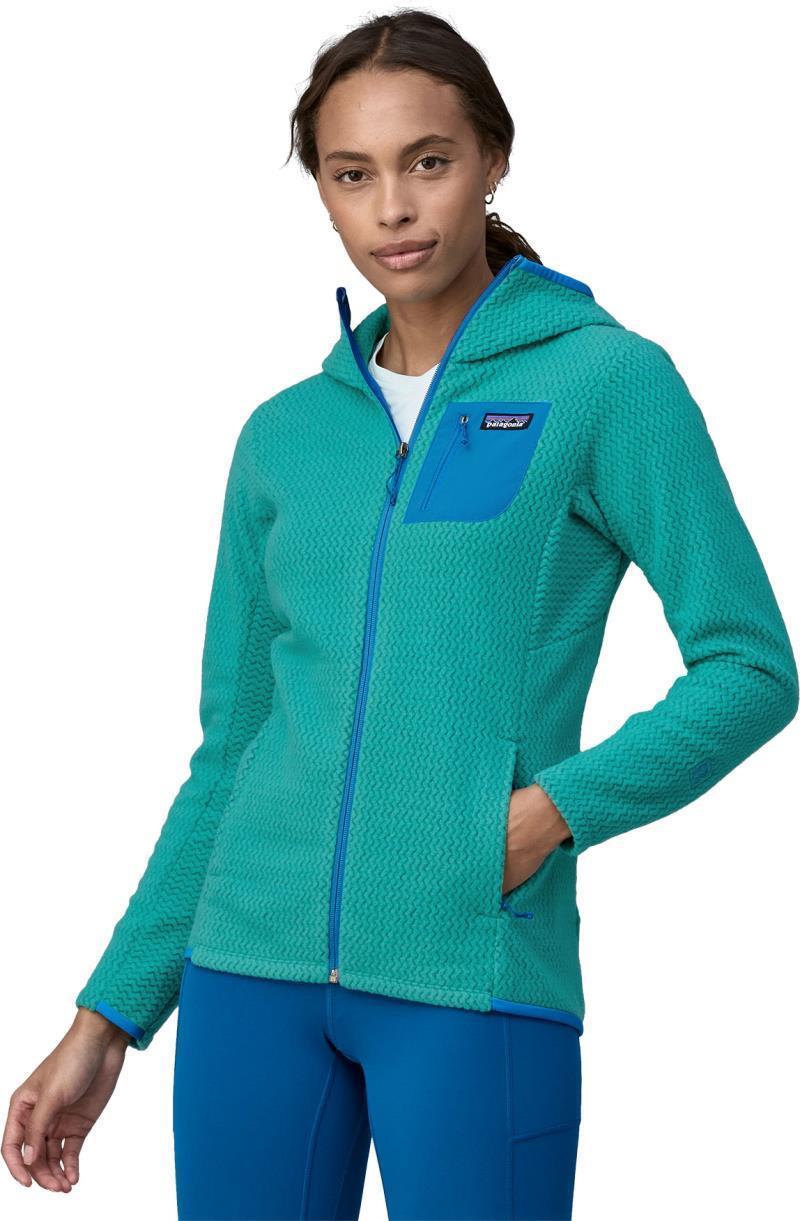 R1 Air Full Zip Hoody - Womens - Subtidal Blue 2