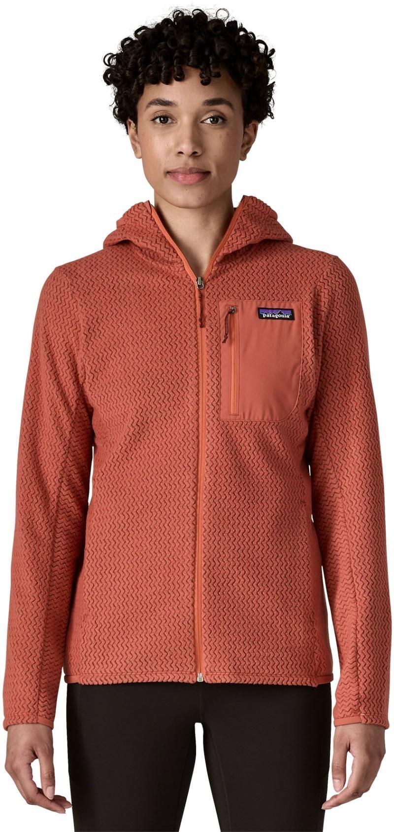 R1 Air Full Zip Hoody - Womens - potters red 1