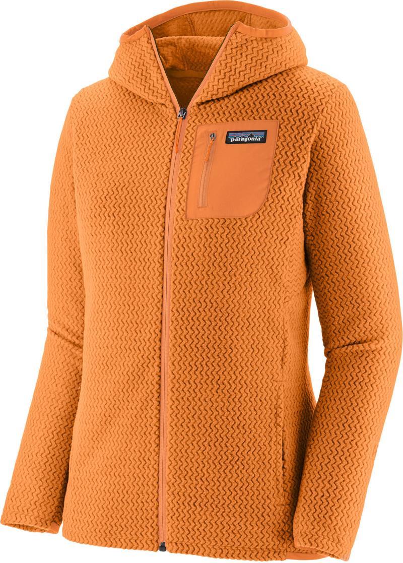 R1 Air Full Zip Hoody - Womens - vivid apricot 1