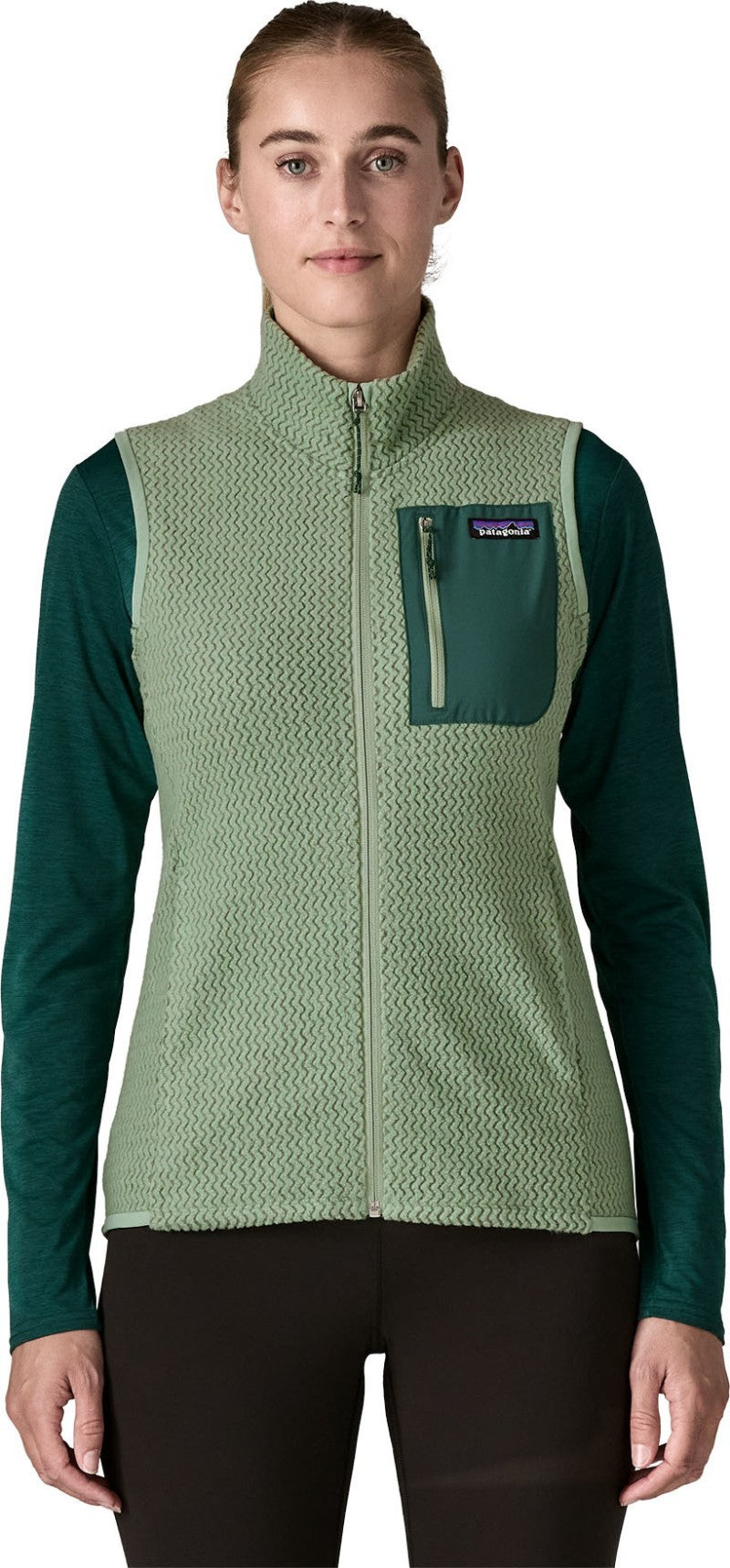 R1 Air Vest - Womens - ellwood green 1