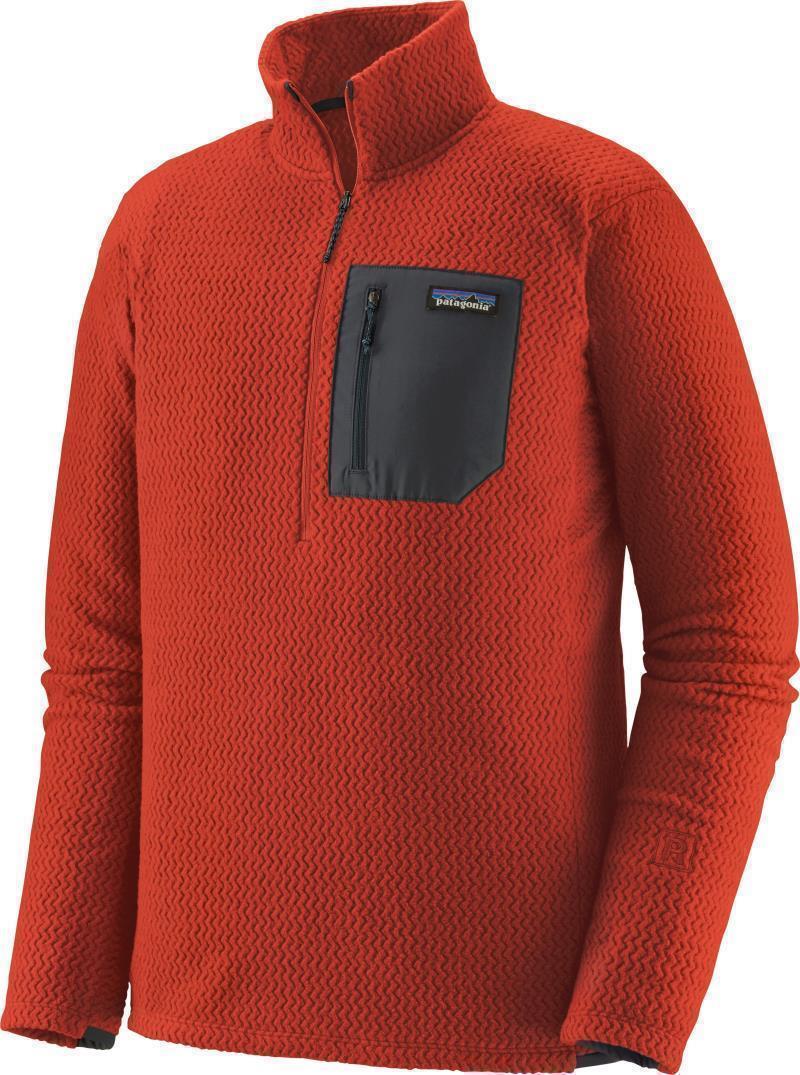 R1 Air Zip Neck - Mens - Hot Ember 1