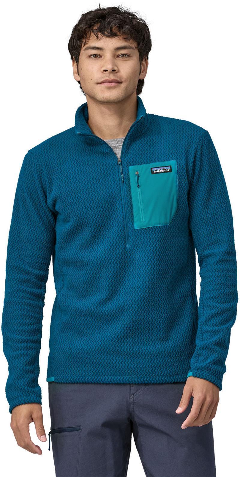 R1 Air Zip Neck - Mens - Lagom Blue 2
