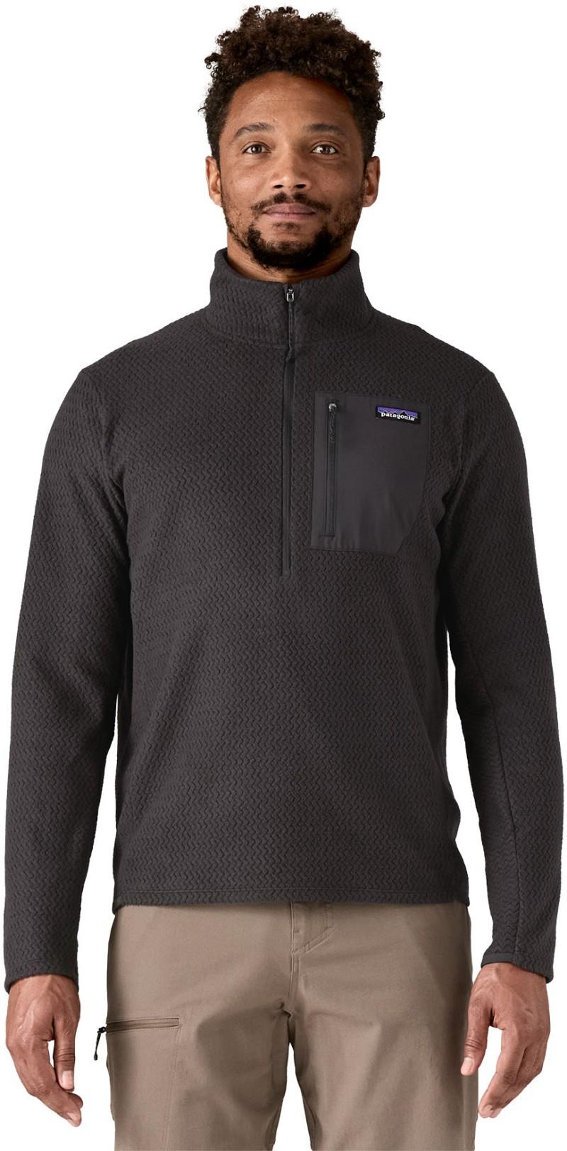 R1 Air Zip Neck - Mens - black 1