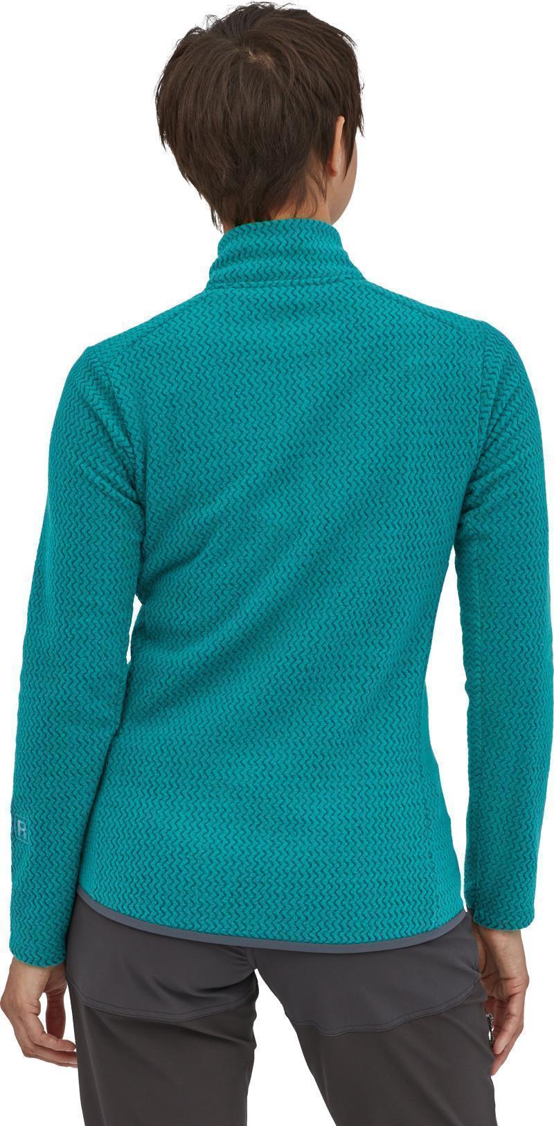 R1 Air Zip Neck - Womens - Borealis Green 3