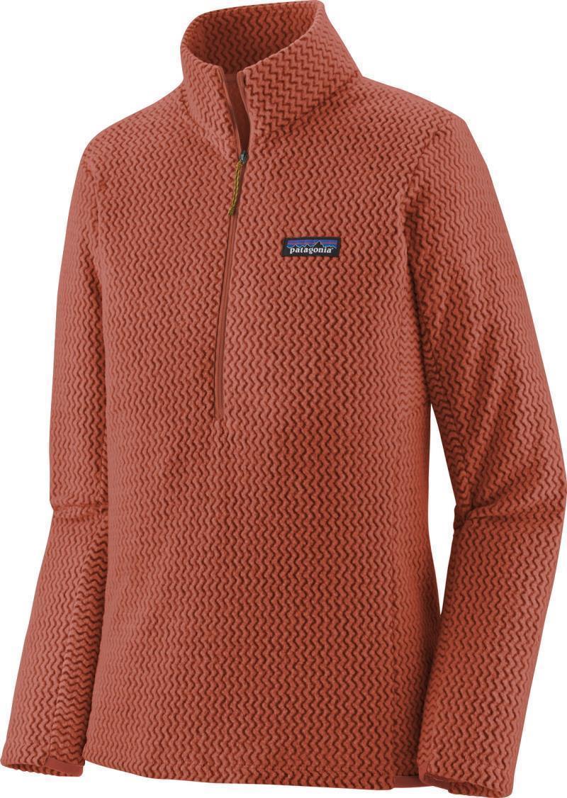 R1 Air Zip Neck - Womens - Burl Red 1