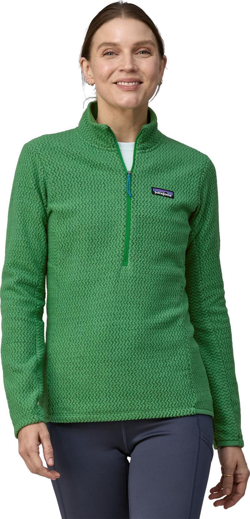 R1 Air Zip Neck - Womens - Gather Green 2