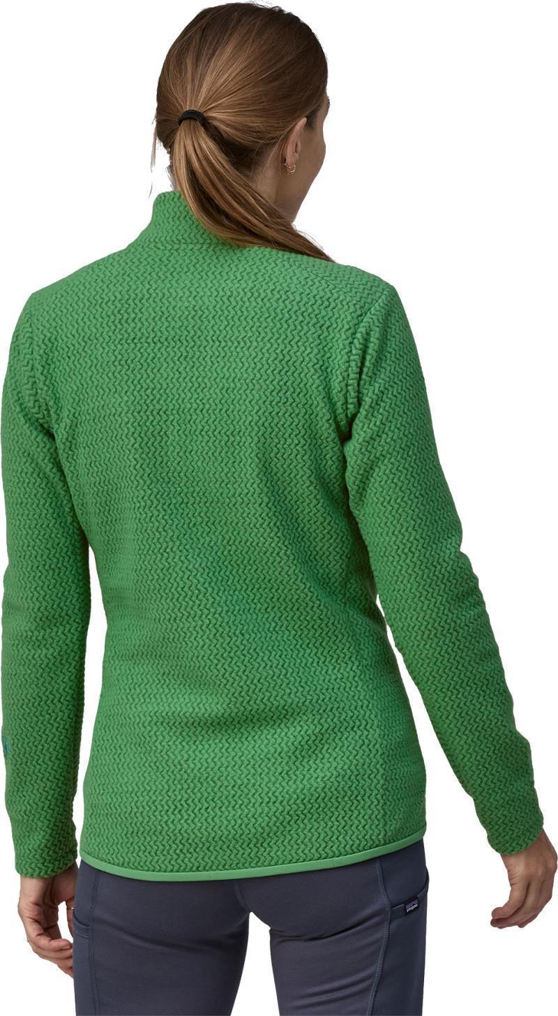 R1 Air Zip Neck - Womens - Gather Green 3
