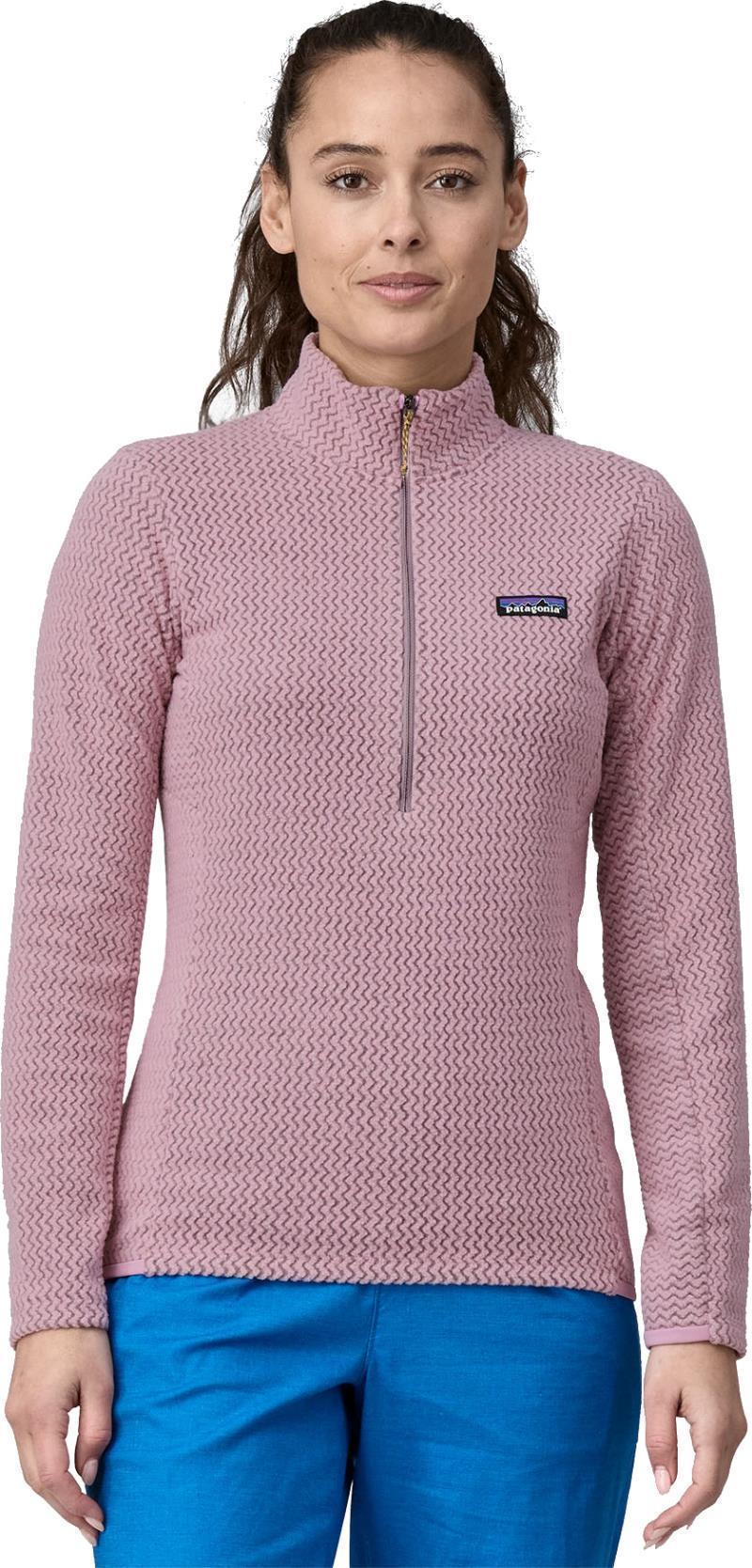 R1 Air Zip Neck - Womens - Milkweed Mauve 2