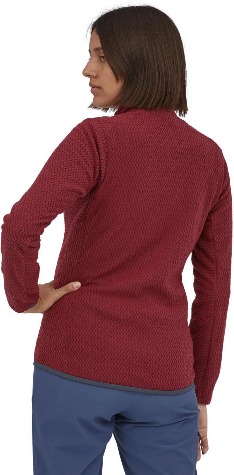 R1 Air Zip Neck - Womens - Sequoia Red 3