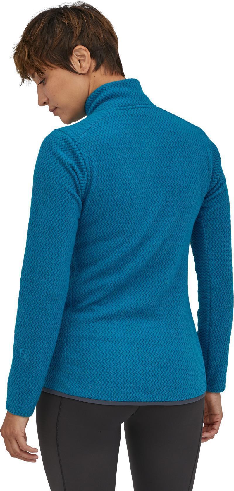 R1 Air Zip Neck - Womens - Steller Blue 3