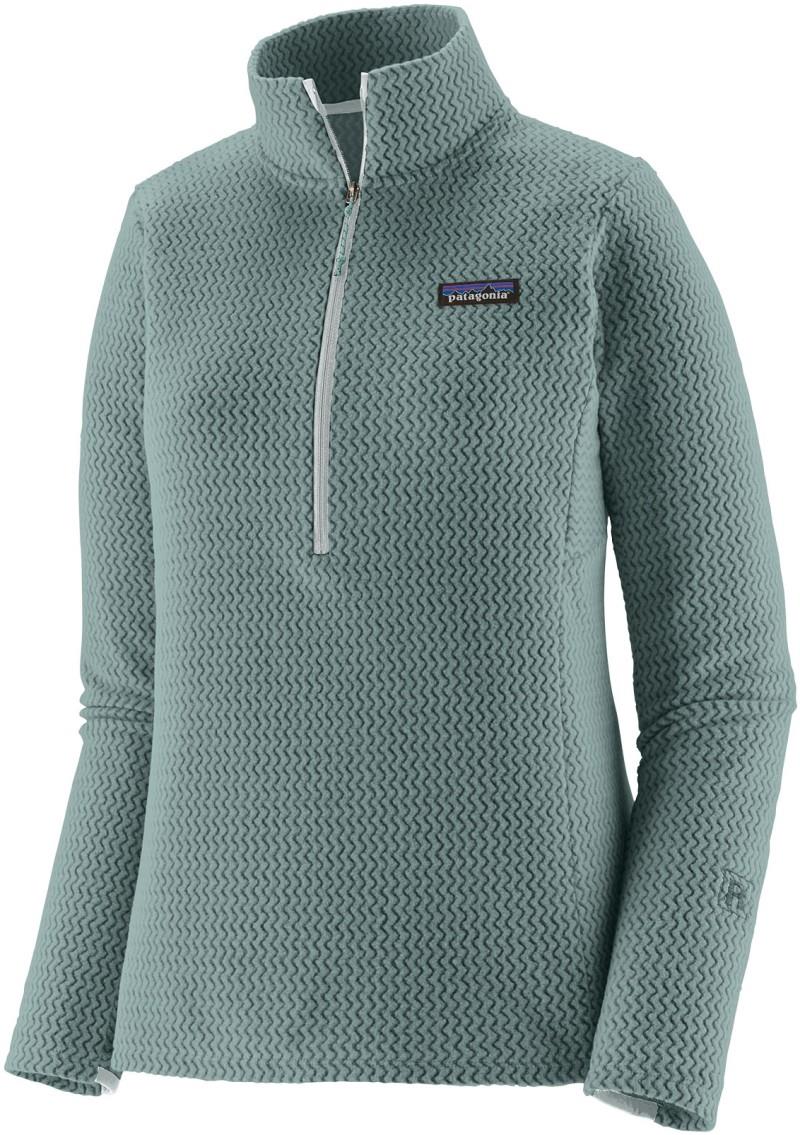 R1 Air Zip Neck - Womens - blue sage 1