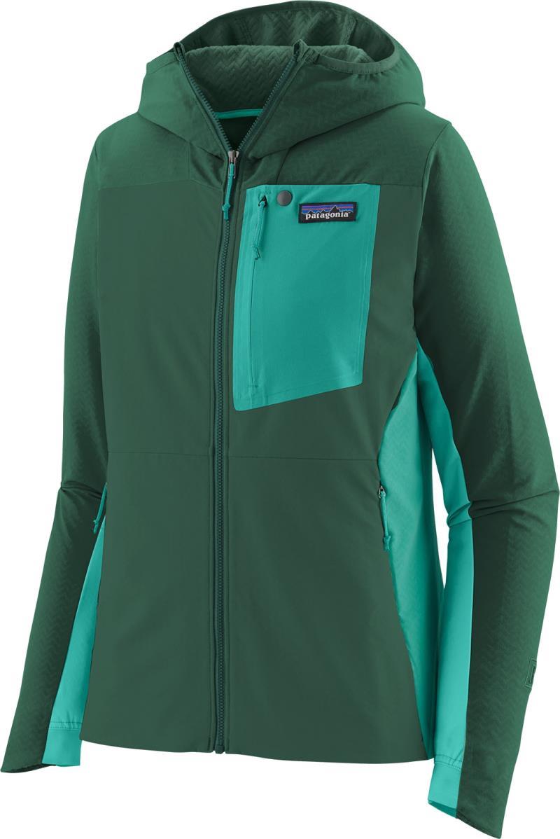 R1 CrossStrata Hoody - Womens - Conifer Green 1