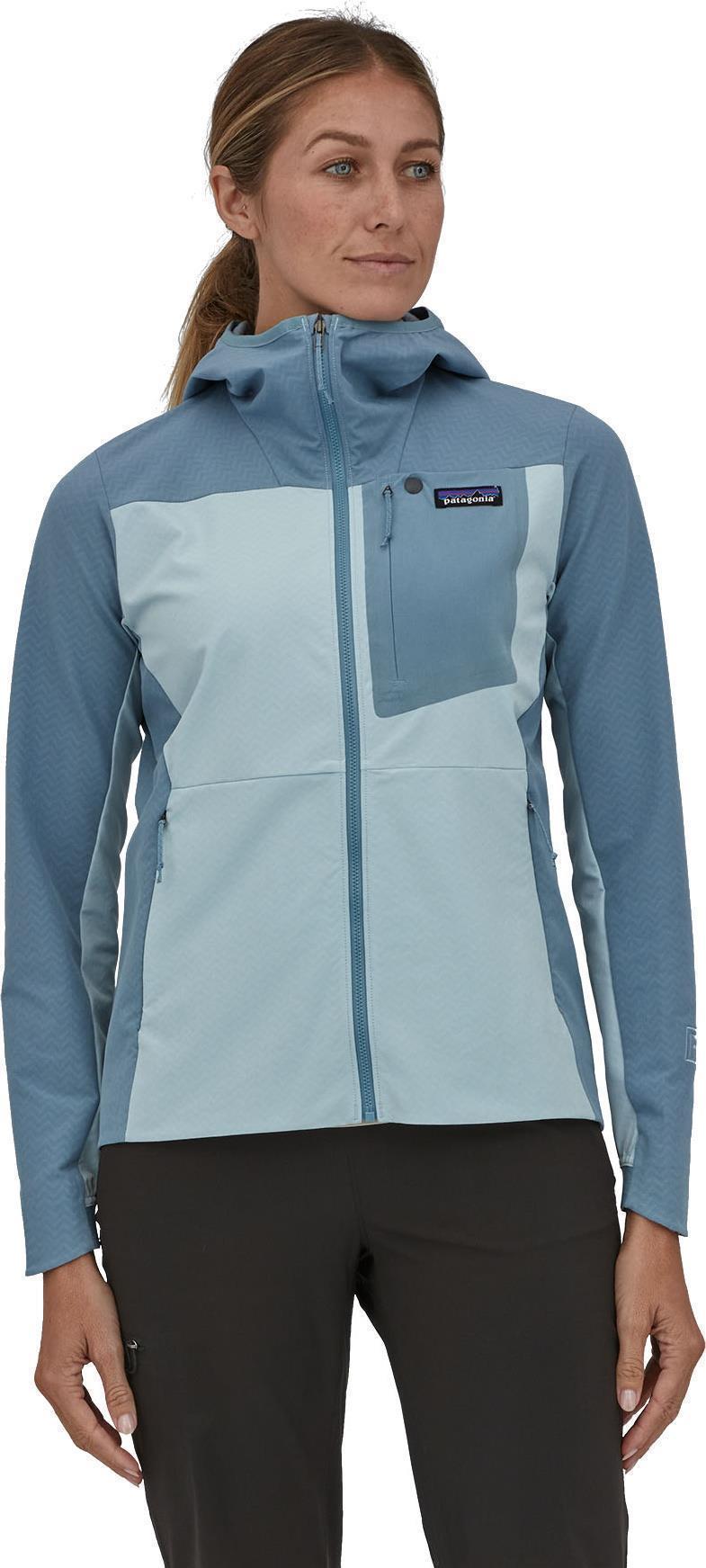 R1 CrossStrata Hoody - Womens - Steam Blue 2