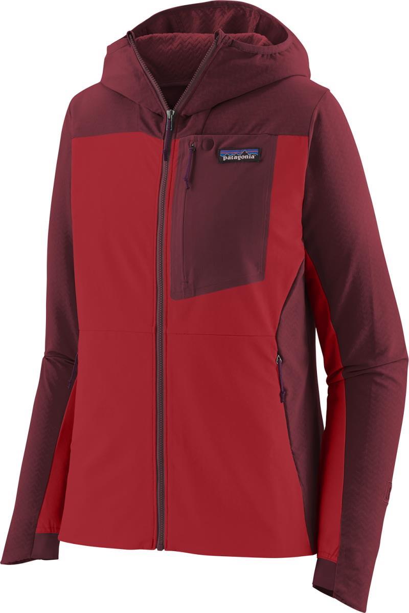 R1 CrossStrata Hoody - Womens - Touring Red 1
