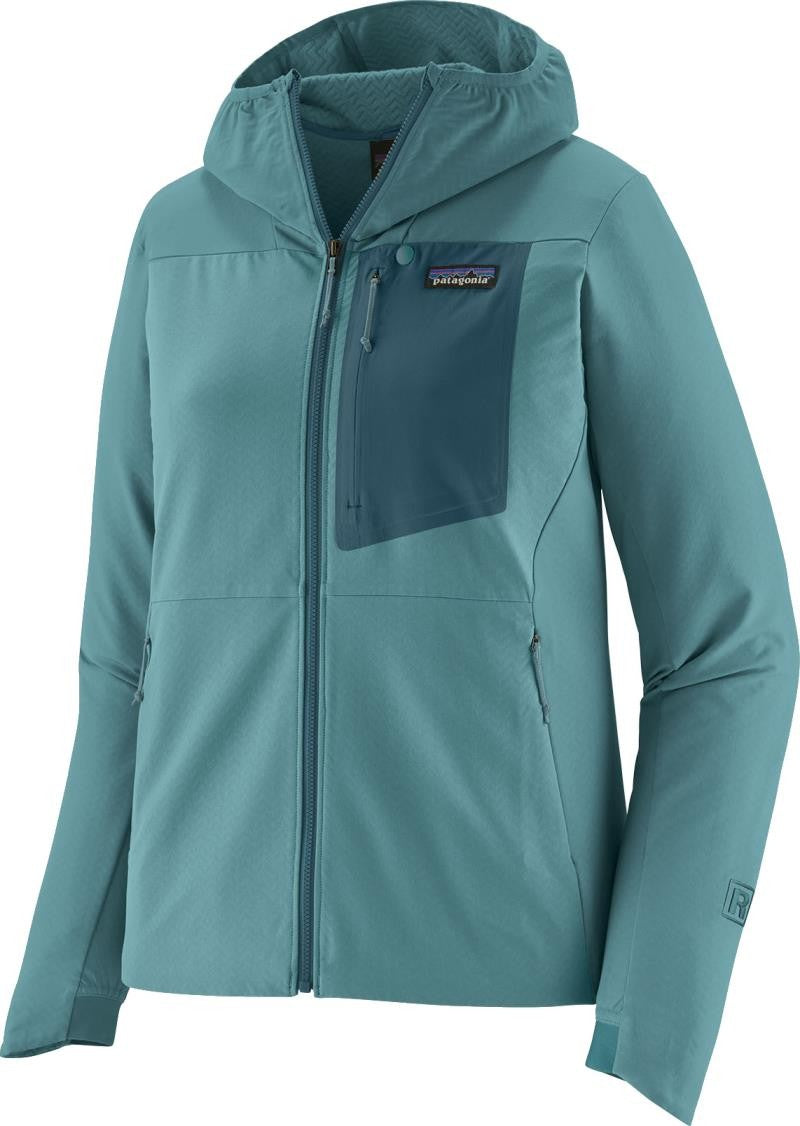 R1 CrossStrata Hoody - Womens - wetland blue 1