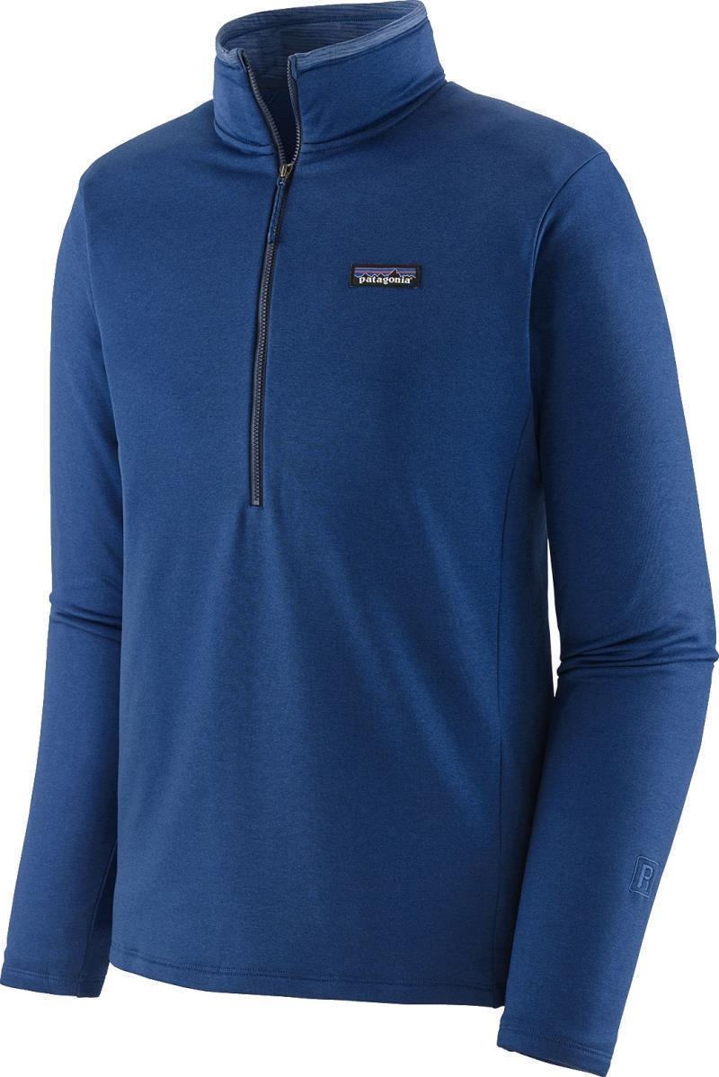 R1 Daily Zip Neck - Mens - superior blue - light superior blue x-dye 1