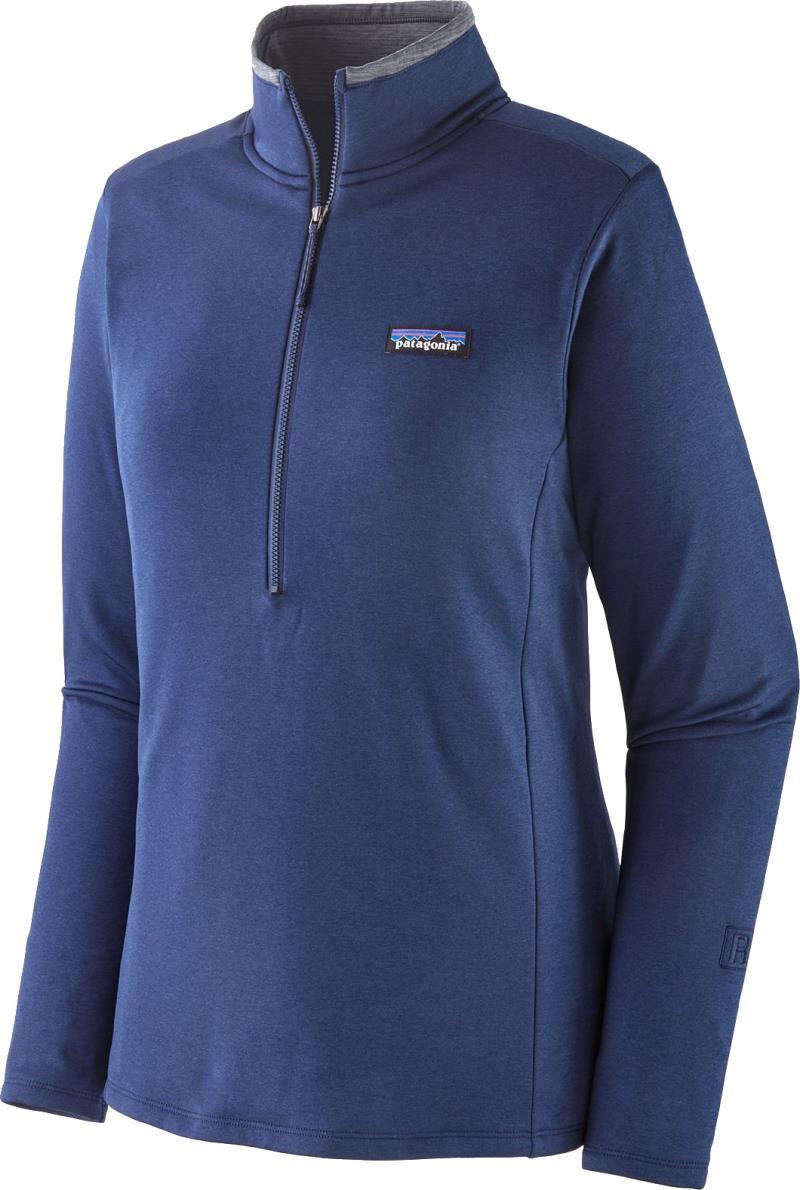 R1 Daily Zip Neck - Womens - classic navy - light classic navy x-dye 1