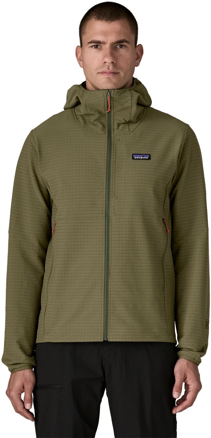 R1 TechFace Hoody - Mens - basin green 1