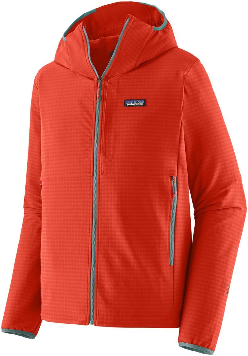 R1 TechFace Hoody - Mens - hot ember 1