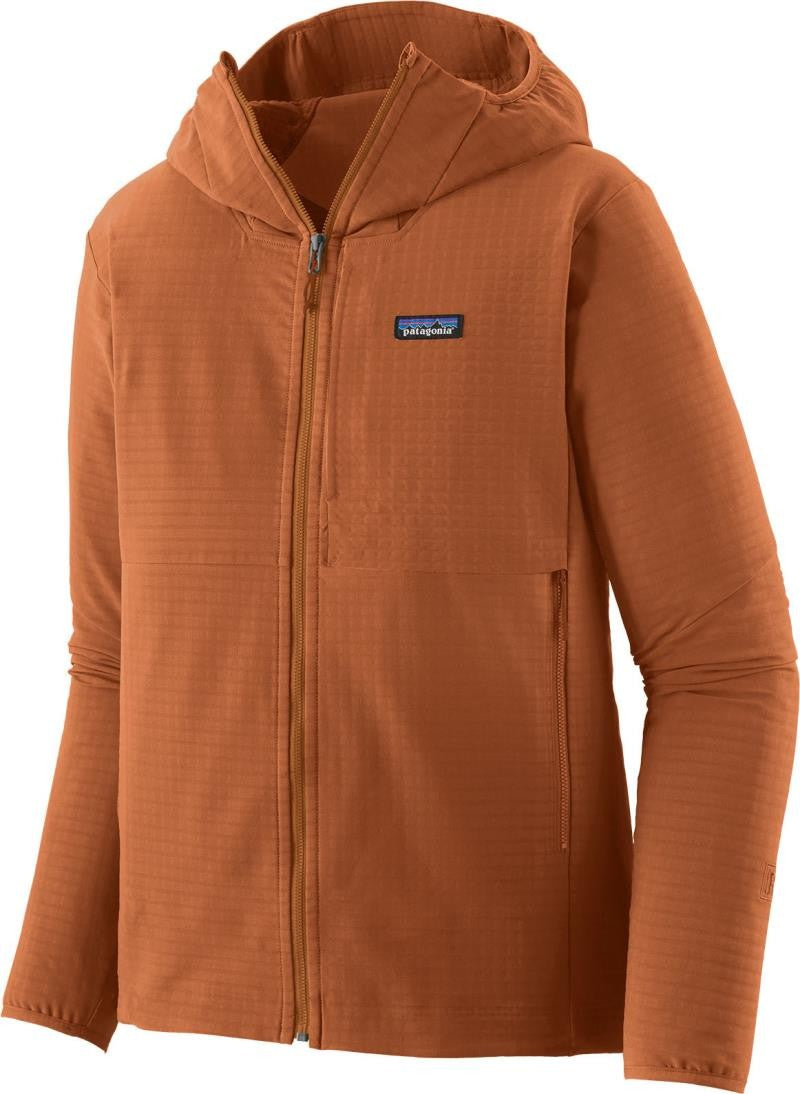 R1 TechFace Hoody - Mens - robin brown 1
