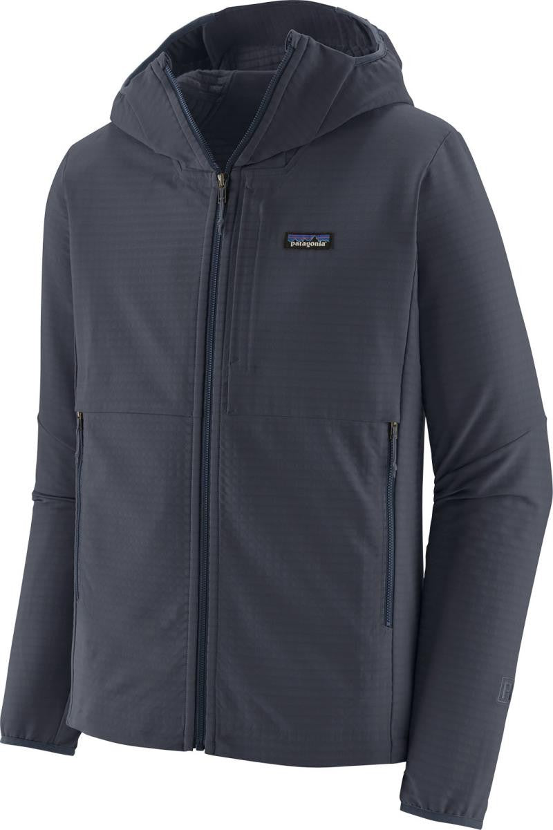 R1 TechFace Hoody - Mens - smolder blue 1