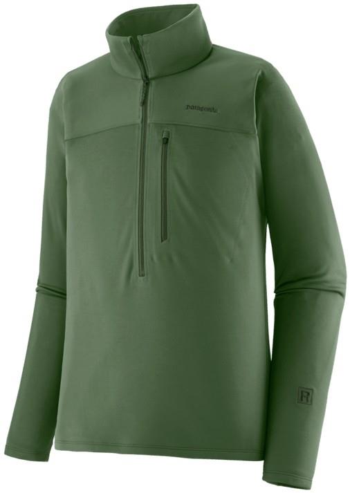 R1 Ultralight 1/2 Zip - Mens - canopy green 1
