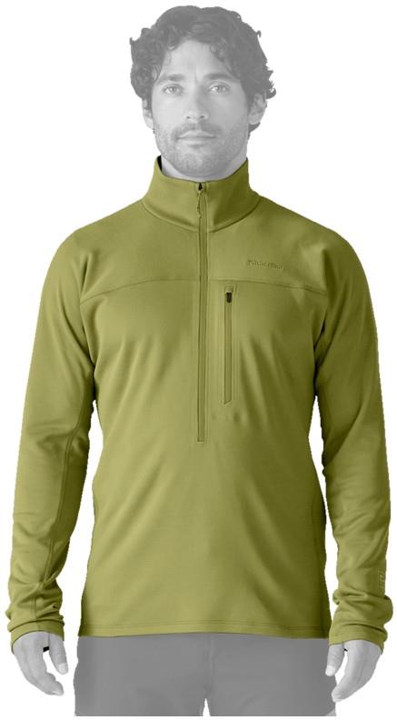R1 Ultralight 1/2 Zip - Mens - swale green 1