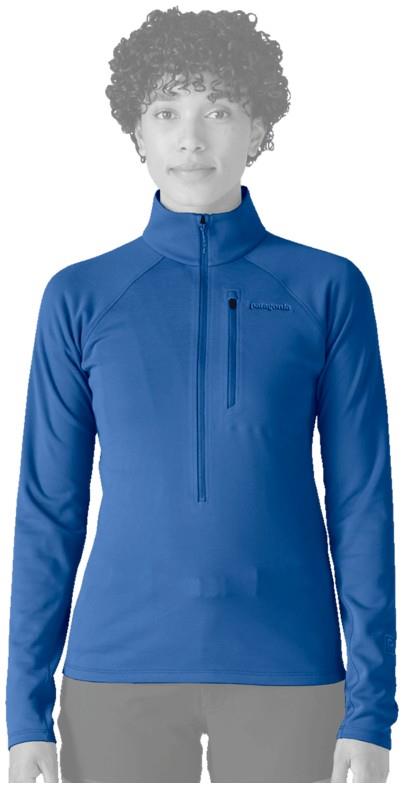 R1 Ultralight 1/2 Zip - Womens - oasis blue 1