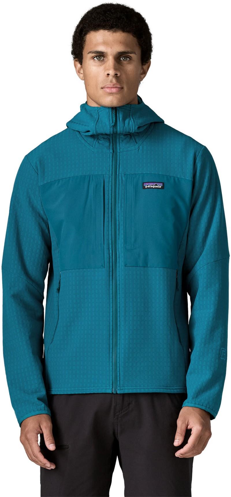 R2 TechFace Hoody - Mens - glacial blue 1