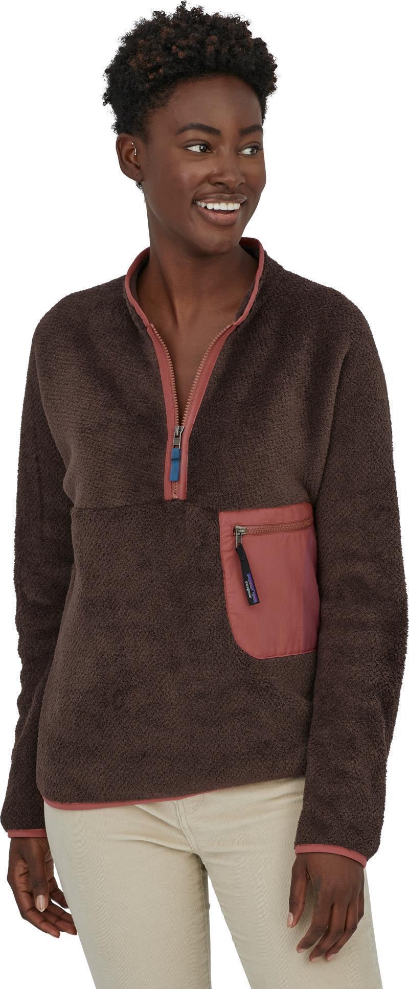 Re-Tool 1/2 Zip Pullover - Womens - Basalt Brown - Dusky Brown X-Dye 2