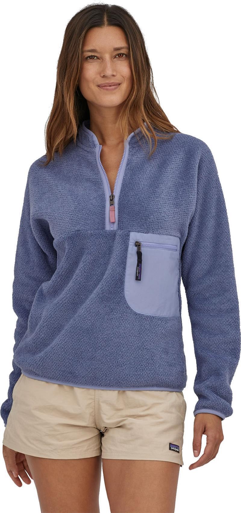 Re-Tool 1/2 Zip Pullover - Womens - Current Blue - Light Current Blue X-Dye 2