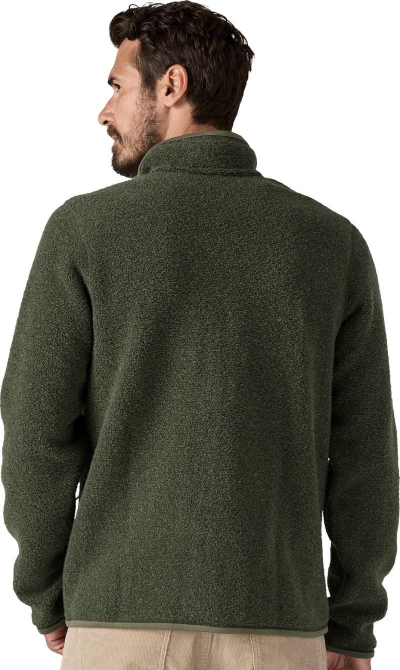 Reclaimed Fleece Jacket - Mens - basin green 1