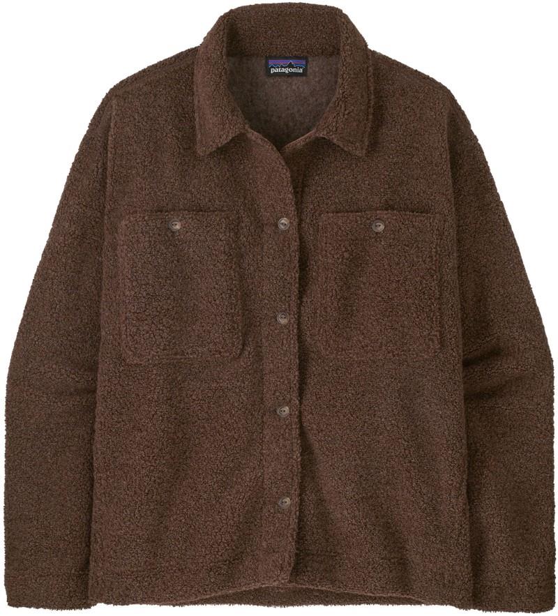 Reclaimed Sweater Shirt Jacket - Womens - berm brown 1