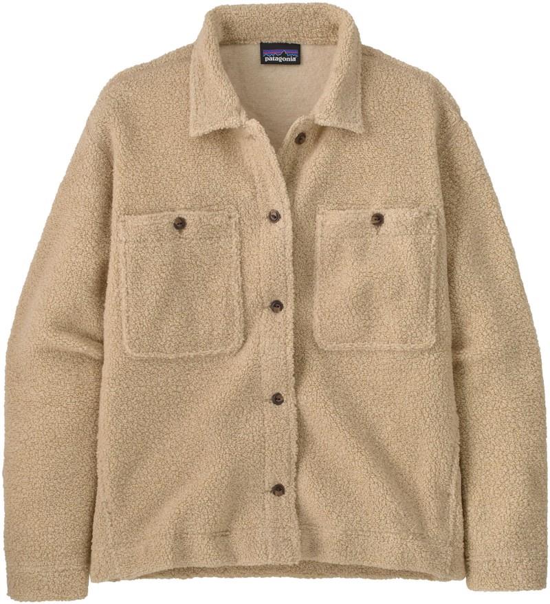 Reclaimed Sweater Shirt Jacket - Womens - dark natural 1