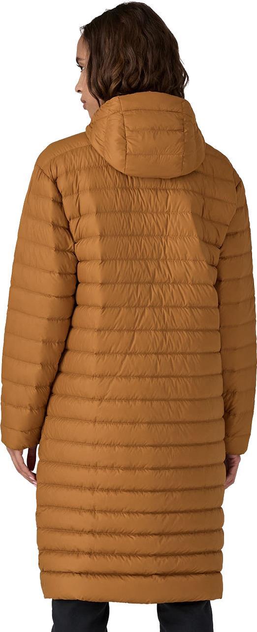 Recycled Down Sweater Parka - Womens - shelter brown 1
