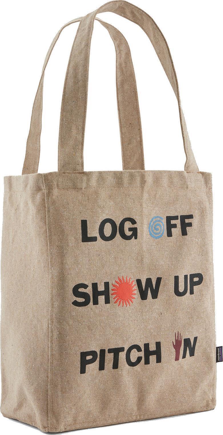 Recycled Market Tote - Log Off / Classic Tan 1