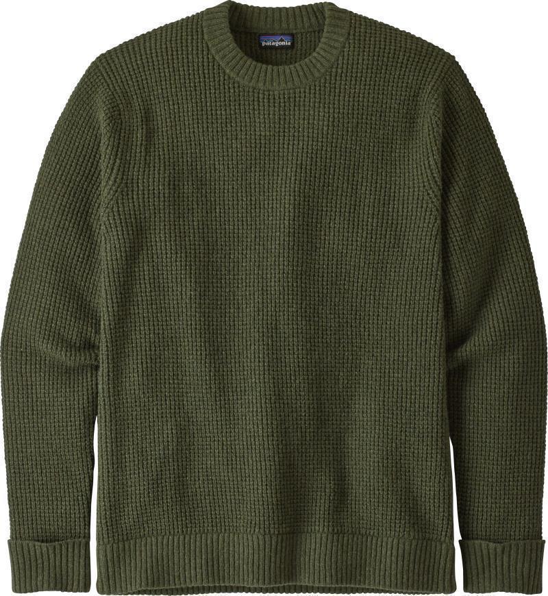 Recycled Wool-Blend Sweater - Mens - Alder Green 1