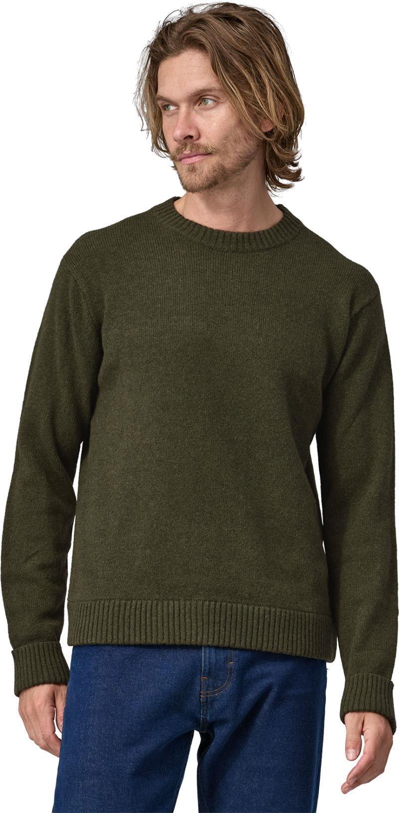 Recycled Wool-Blend Sweater - Mens - Basin Green 2