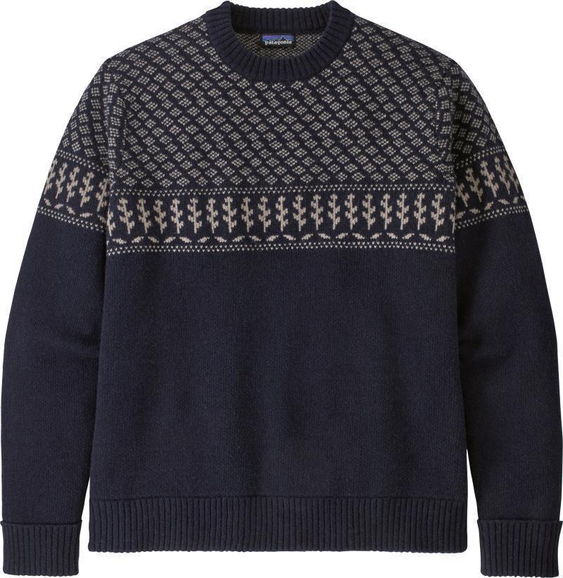 Recycled Wool-Blend Sweater - Mens - Farm Blend / New Navy 1