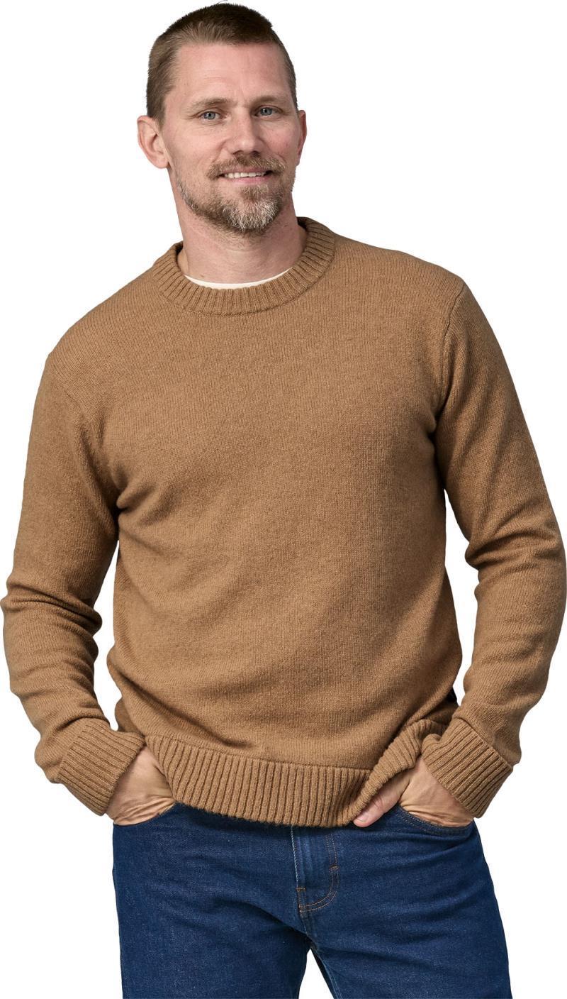 Recycled Wool-Blend Sweater - Mens - Grayling Brown 2