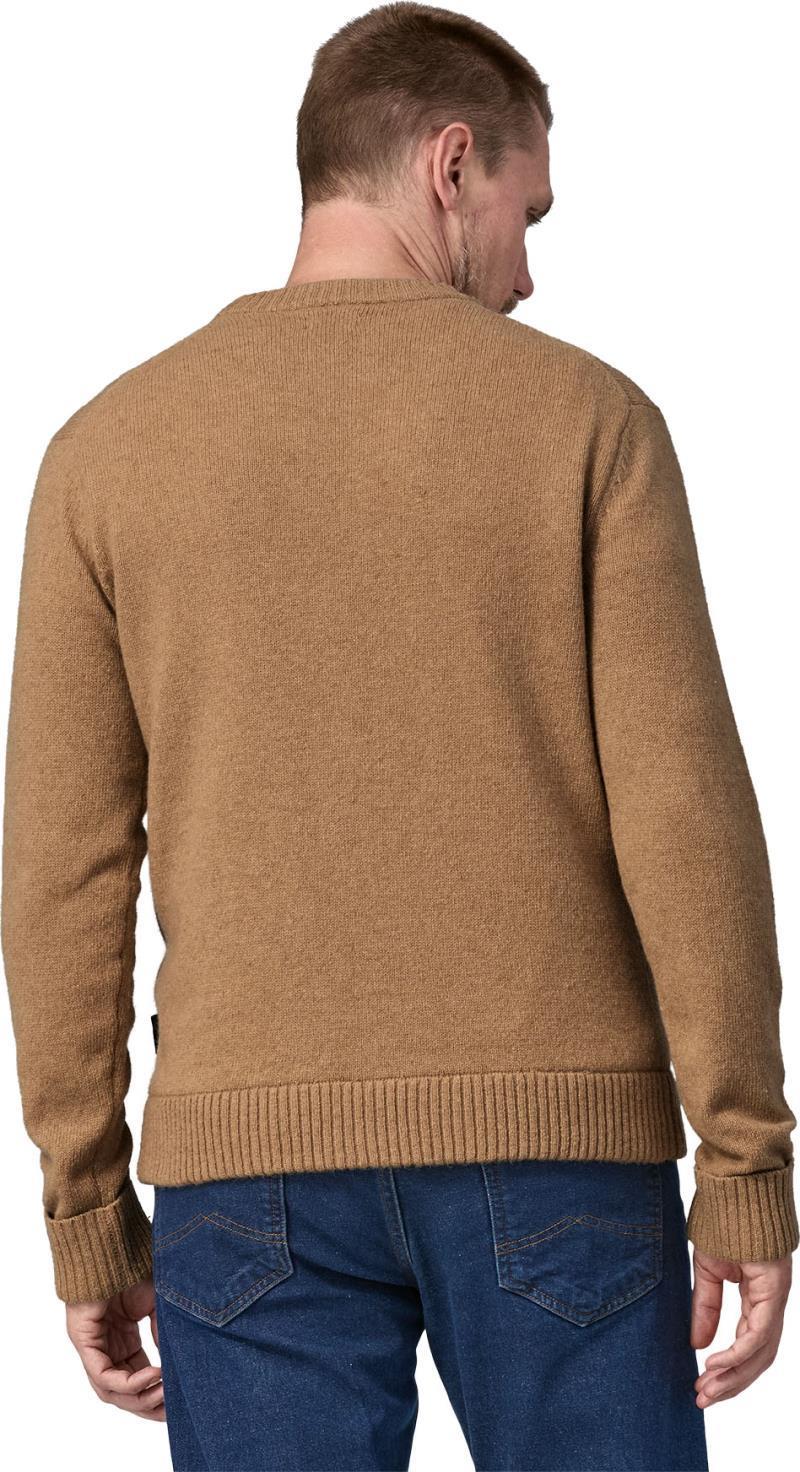 Recycled Wool-Blend Sweater - Mens - Grayling Brown 3