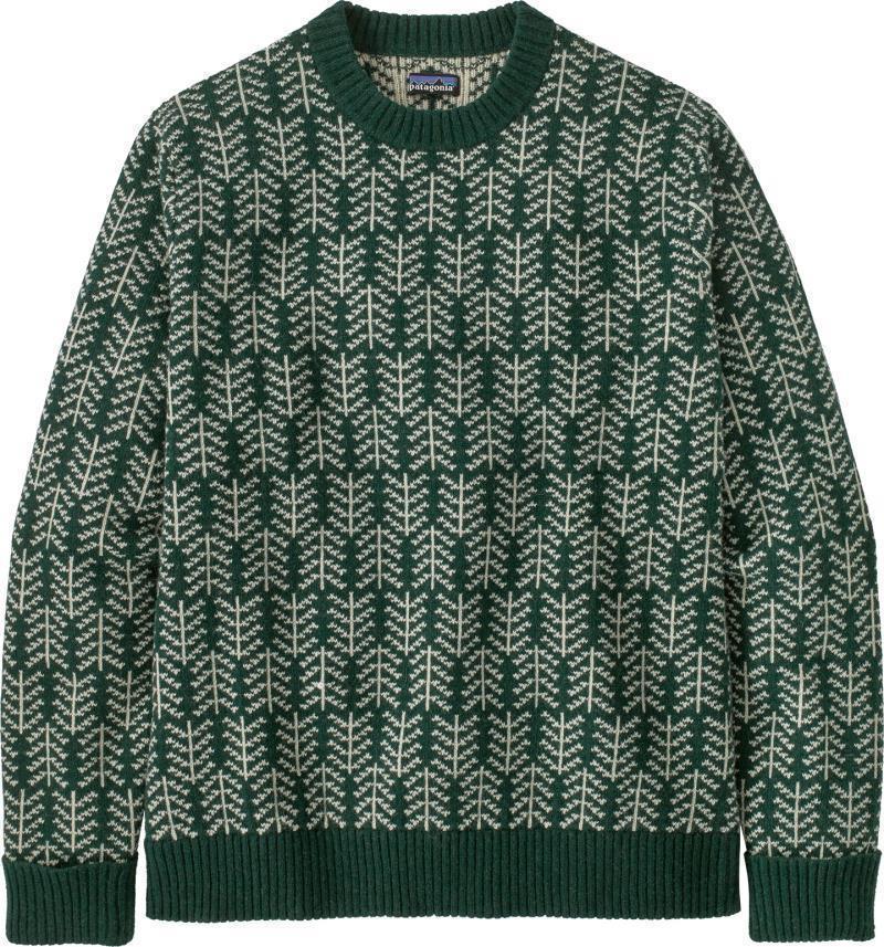 Recycled Wool-Blend Sweater - Mens - Pine Knit / Northern Green 1