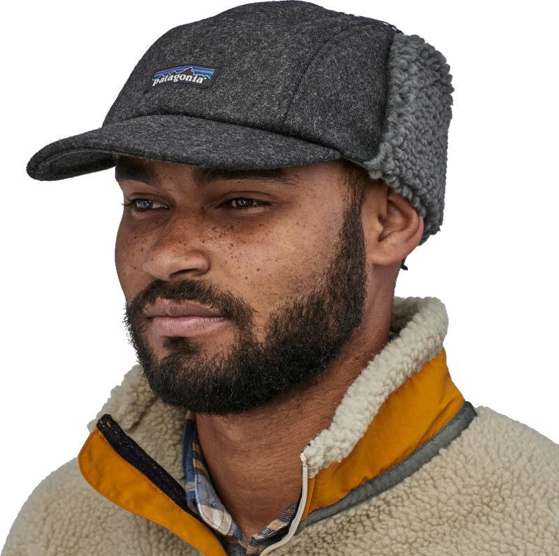 Recycled Wool Ear Flap Cap - Forge Grey 7