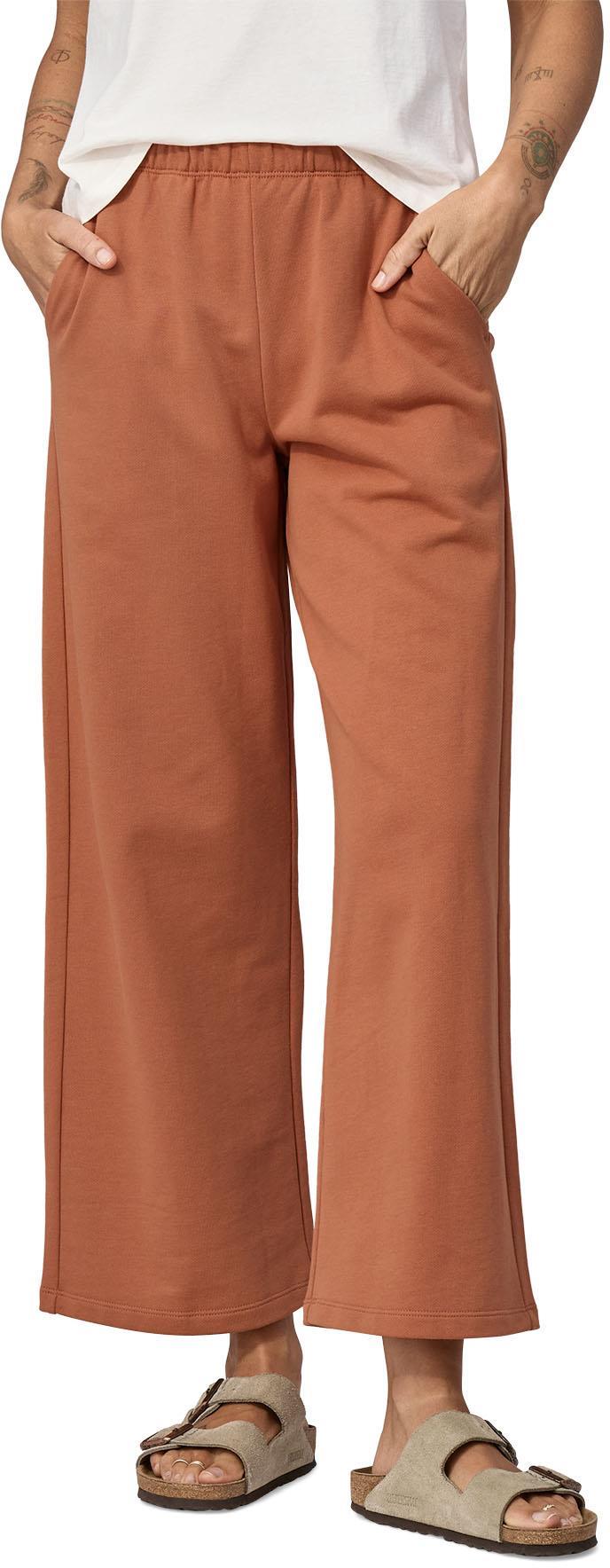Regenerative Organic Certified Cotton Essential Pants - Womens - Sienna Clay 2