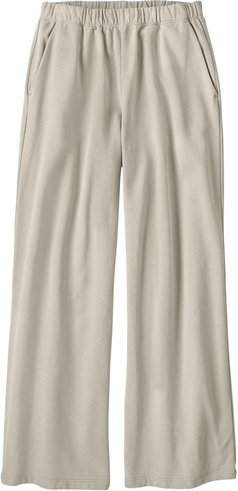 Regenerative Organic Certified Cotton Essential Pants - Womens - Wool White 1