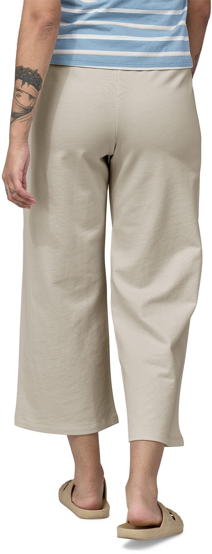 Regenerative Organic Certified Cotton Essential Pants - Womens - Wool White 3