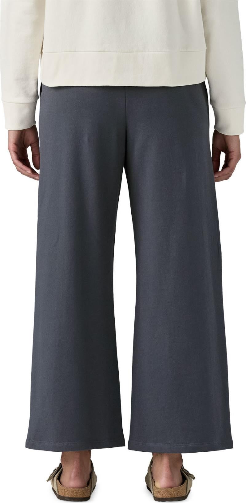 Regenerative Organic Certified Cotton Essential Pants - Womens - smolder blue 1